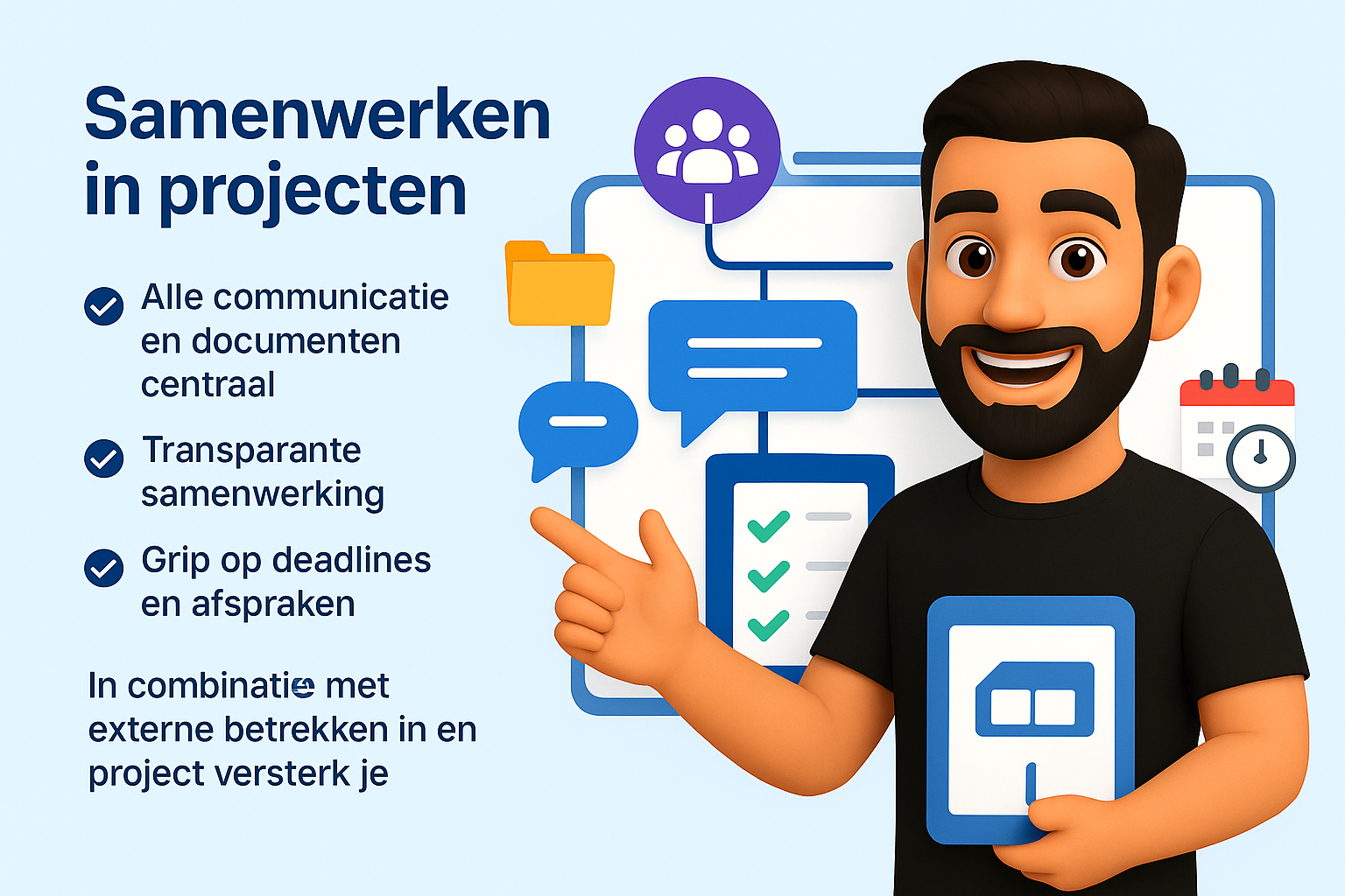 Samenwerken in klantportaal