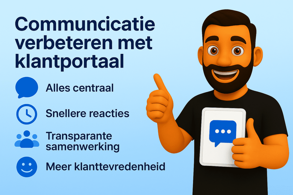 Communicatie verbeteren met klantportaal