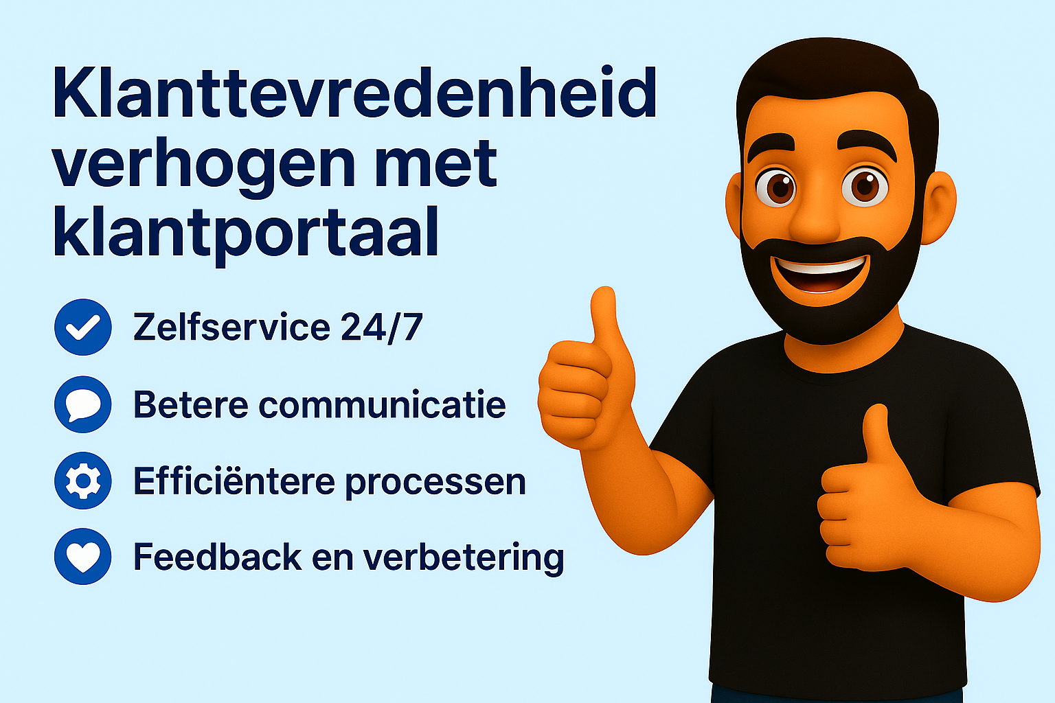 verhoog klanttevredenheid met Mobile XL klantportaal