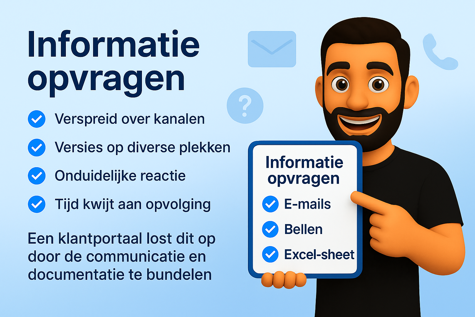 informatie opvragen uit eht klantportaal