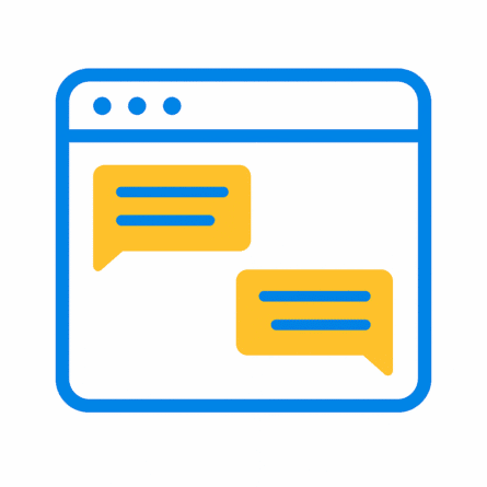 Zelfservice begeleidde gesprekken