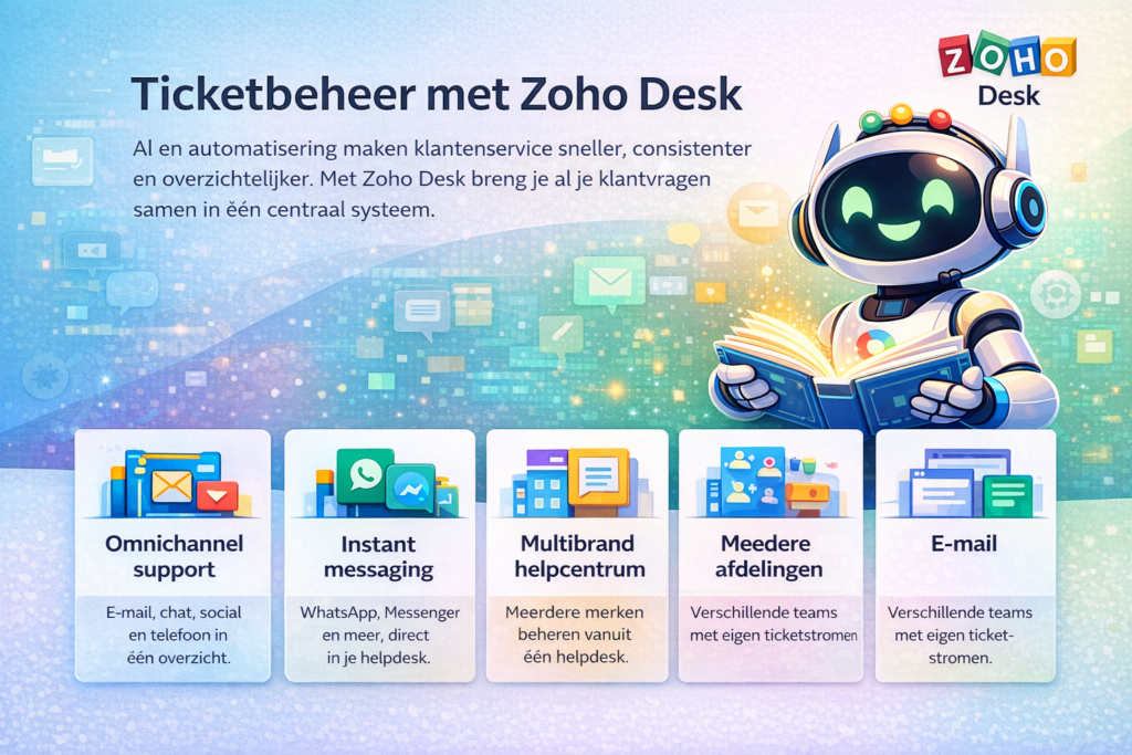 Ticketbeheer in Zoho Desk